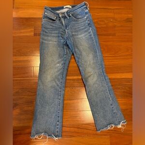 Madewell - Light wash cali Demi-boot cut jeans